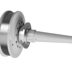 trolley wheel flanged fits zpmc dia 710 mm