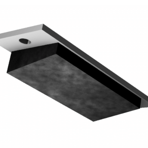 Buffer 167 x 57 x 25 mm RAM 1502076901-R