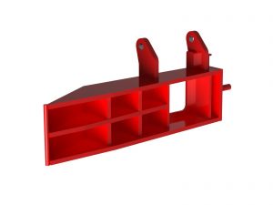 Flipper made for RAM spreader - hinged part, left type